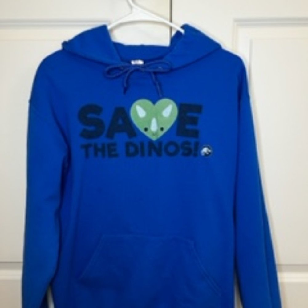 "Save the Dinos" Blue Sweatshirt